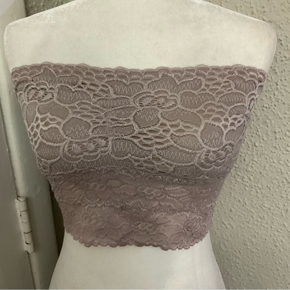 Altar’d State Intimates Strapless Floral Print Bandeau Bra Top M Casual Bridal